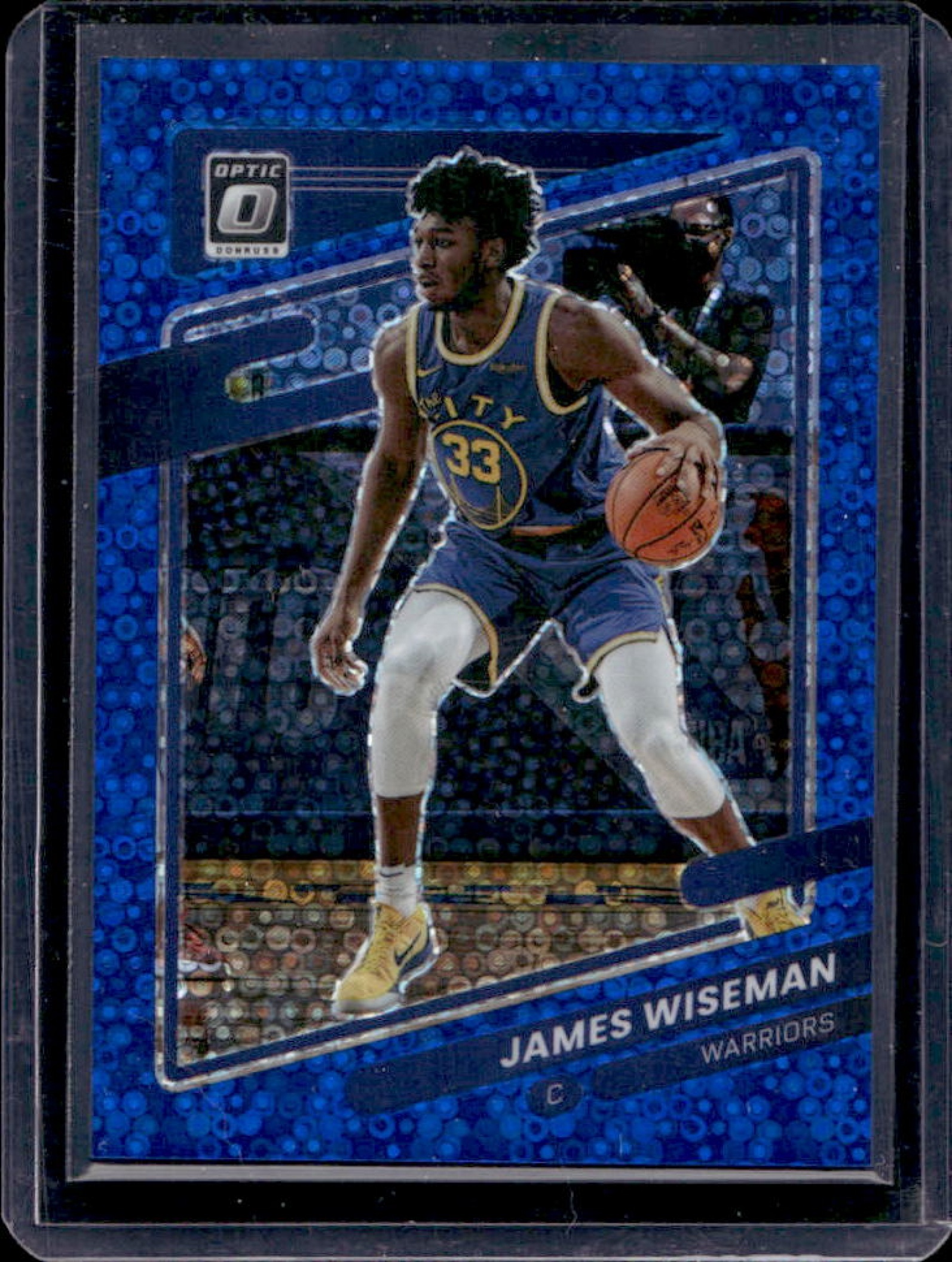 James Wiseman 2021 Panini Donruss Optic #135 Fast Break Blue /50 Price ...