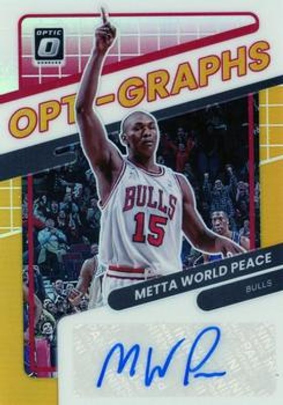2021 Optic #OG-MWP Opti Graphs - Gold /10