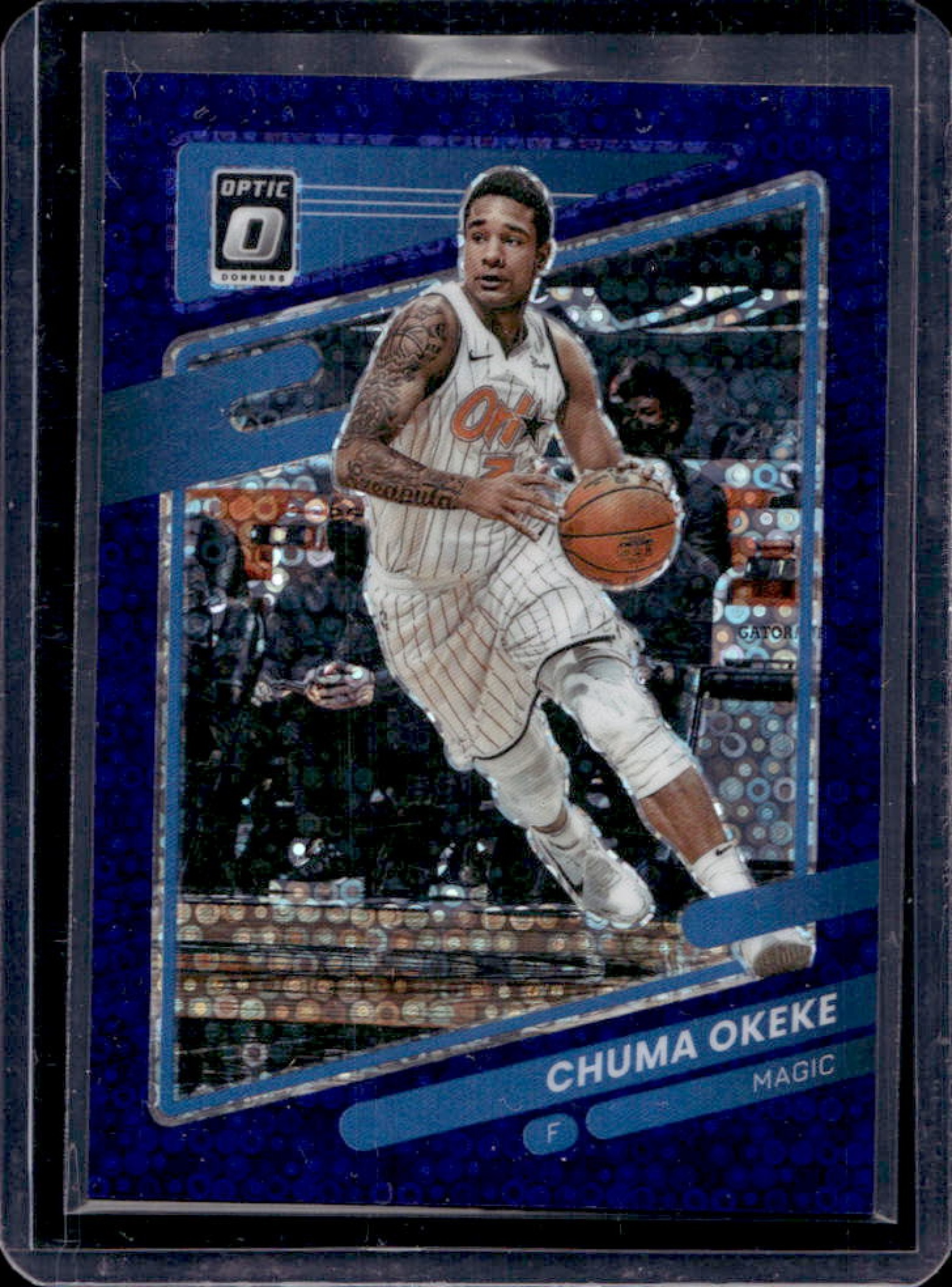Chuma Okeke 2021 Panini Donruss Optic #81 Fast Break Purple /95 Price ...