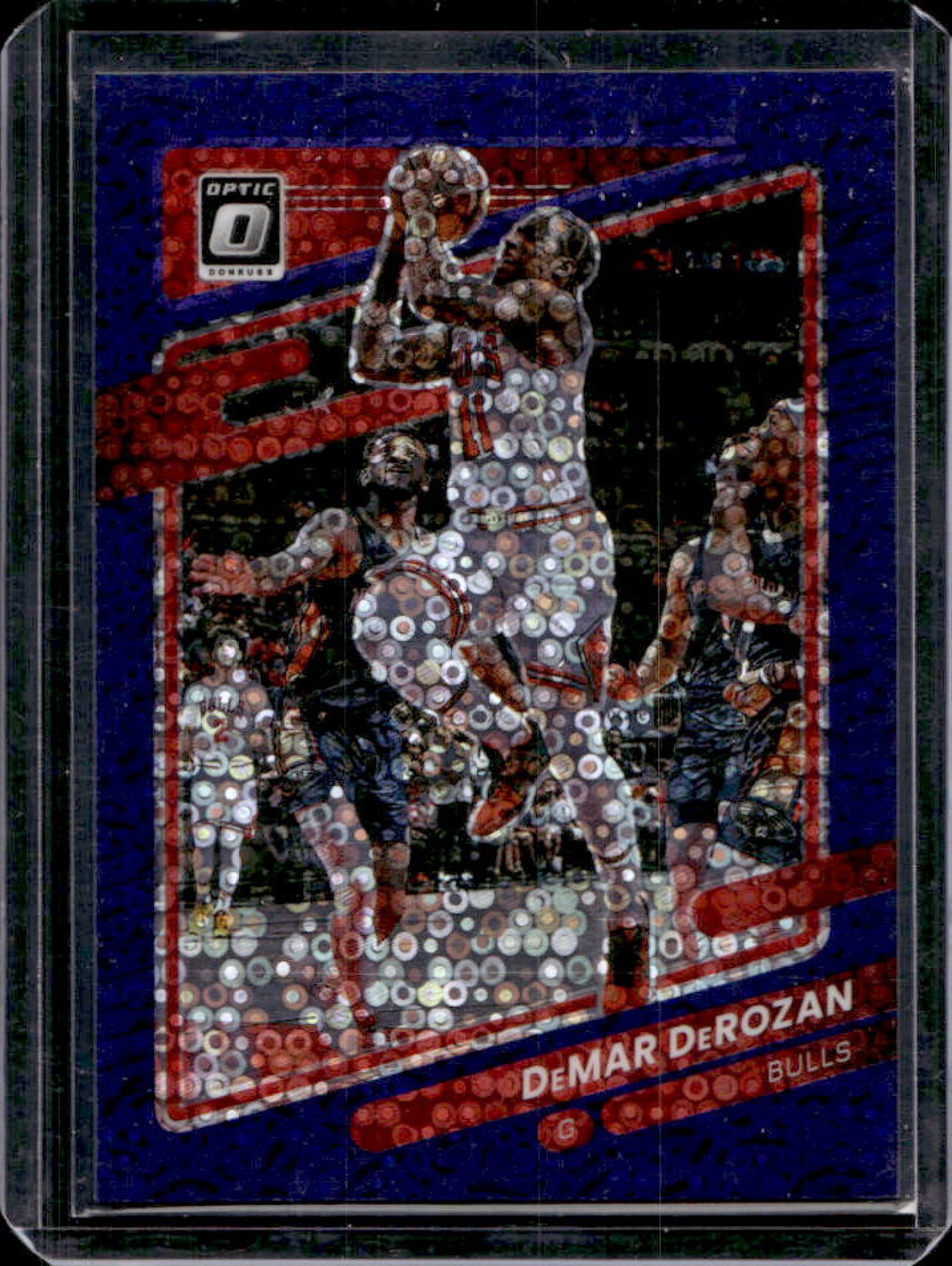 DeMar DeRozan 2021 Panini Donruss Optic #28 Fast Break Purple /95 Price ...