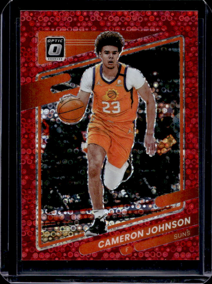 Cameron Johnson 2021 Panini Donruss Optic #34 Fast Break Red /85 Price ...