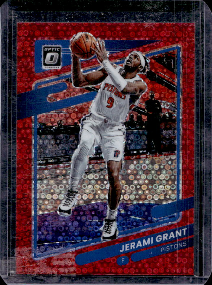 Jerami Grant 2021 Panini Donruss Optic #122 Fast Break Red /85 Price ...