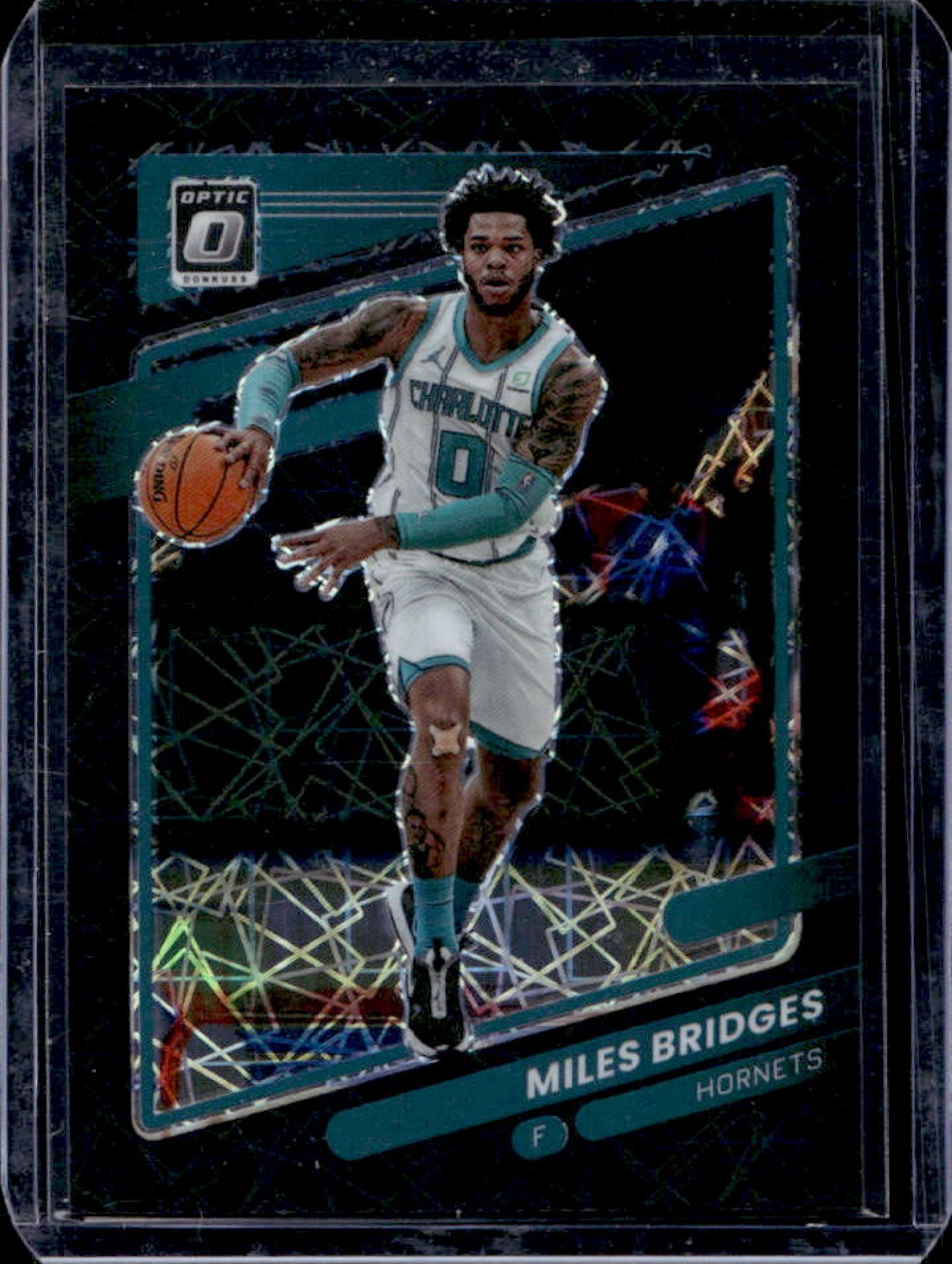 Miles Bridges 2021 Panini Donruss Optic #107 Black Velocity /39 Price ...
