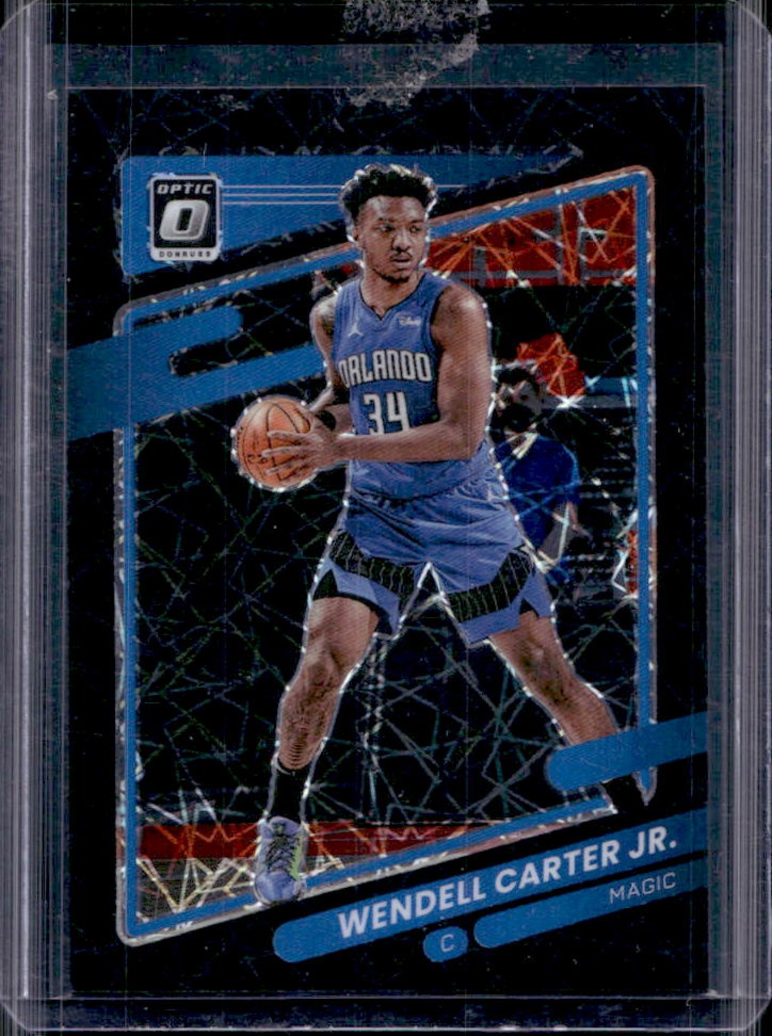 Wendell Carter Jr. 2021 Panini Donruss Optic #24 Black Velocity /39 ...