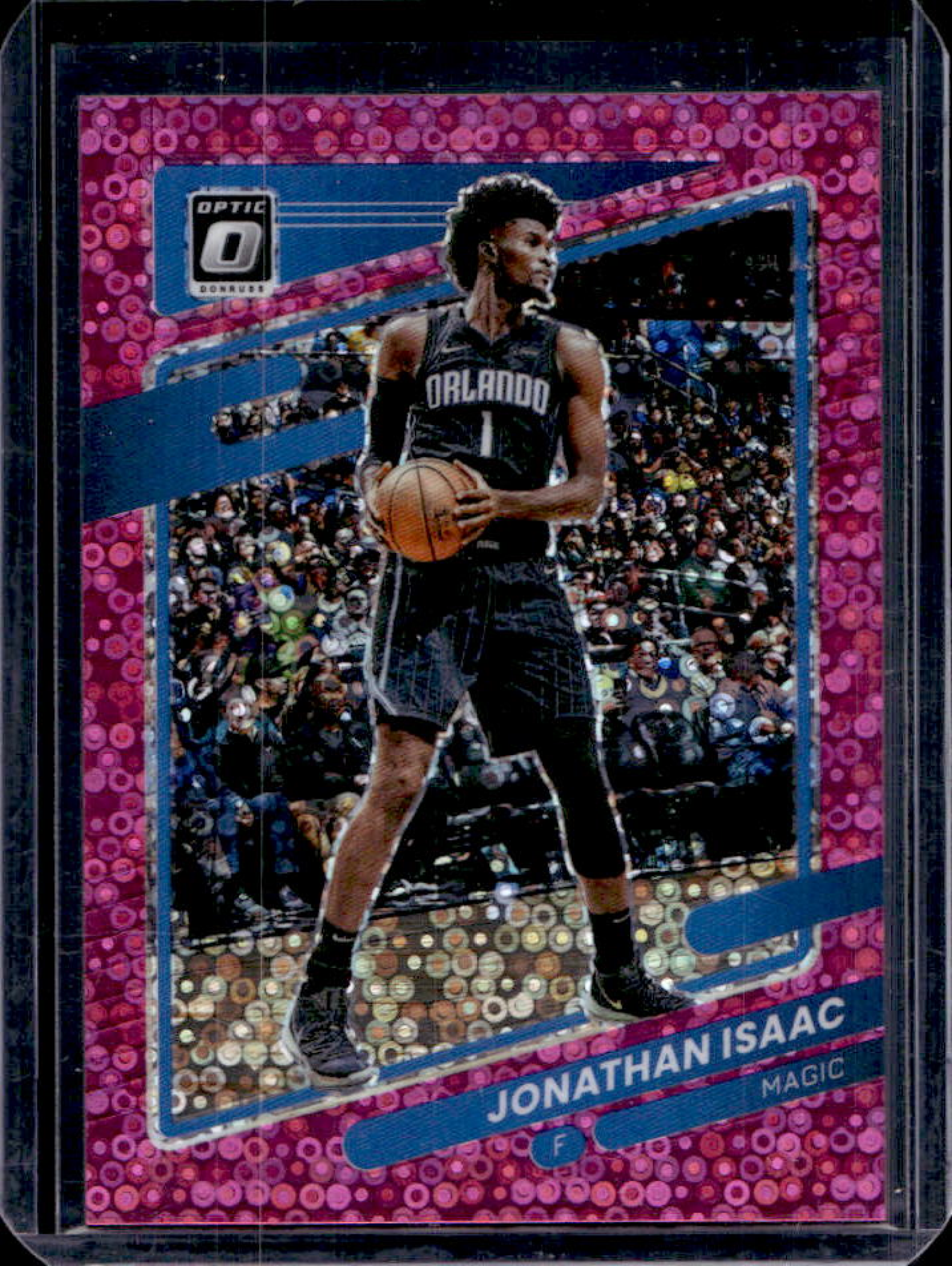 Jonathan Isaac 2021 Panini Donruss Optic #48 Fast Break Pink /20 Price ...