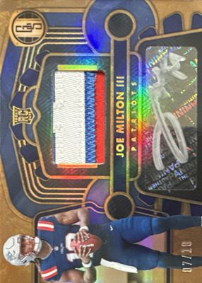 2024 Gold Standard #205 Rookie Jersey Autographs - Sapphire /10