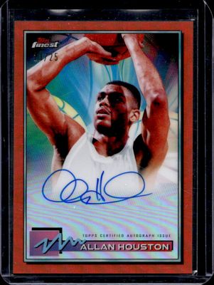 2021 Topps Finest #FA-AH Autographs - Orange /25