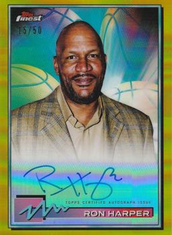 2021 Topps Finest #FA-RH Autographs - Gold /50