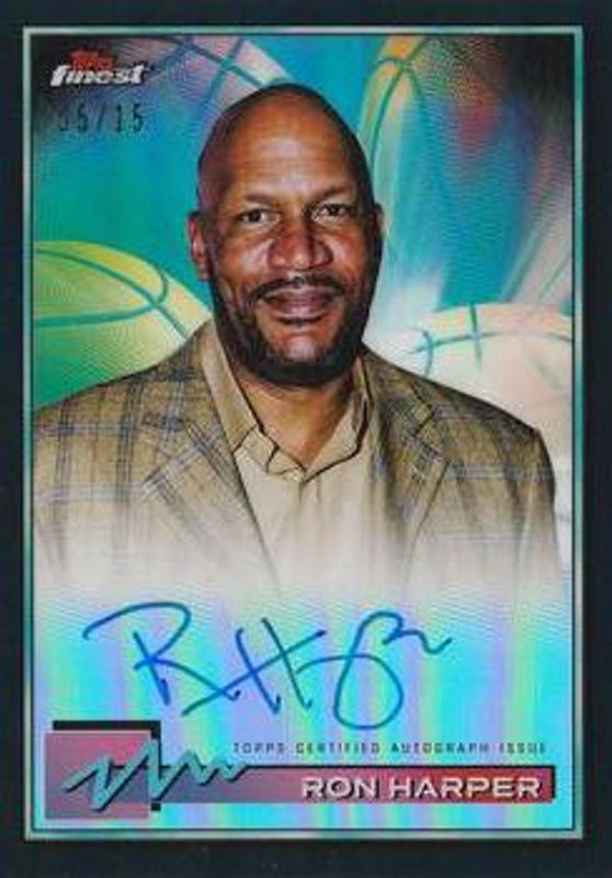 2021 Topps Finest #FA-RH Autographs - Black /15
