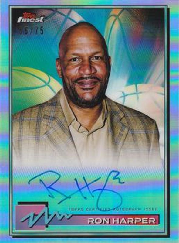 2021 Topps Finest #FA-RH Autographs - Refractor /75