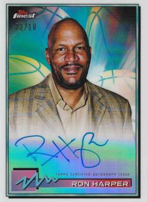 2021 Topps Finest #FA-RH Autographs - White /10