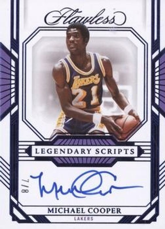 2022 Flawless #LS-MCP Legendary Scripts - Blue /8