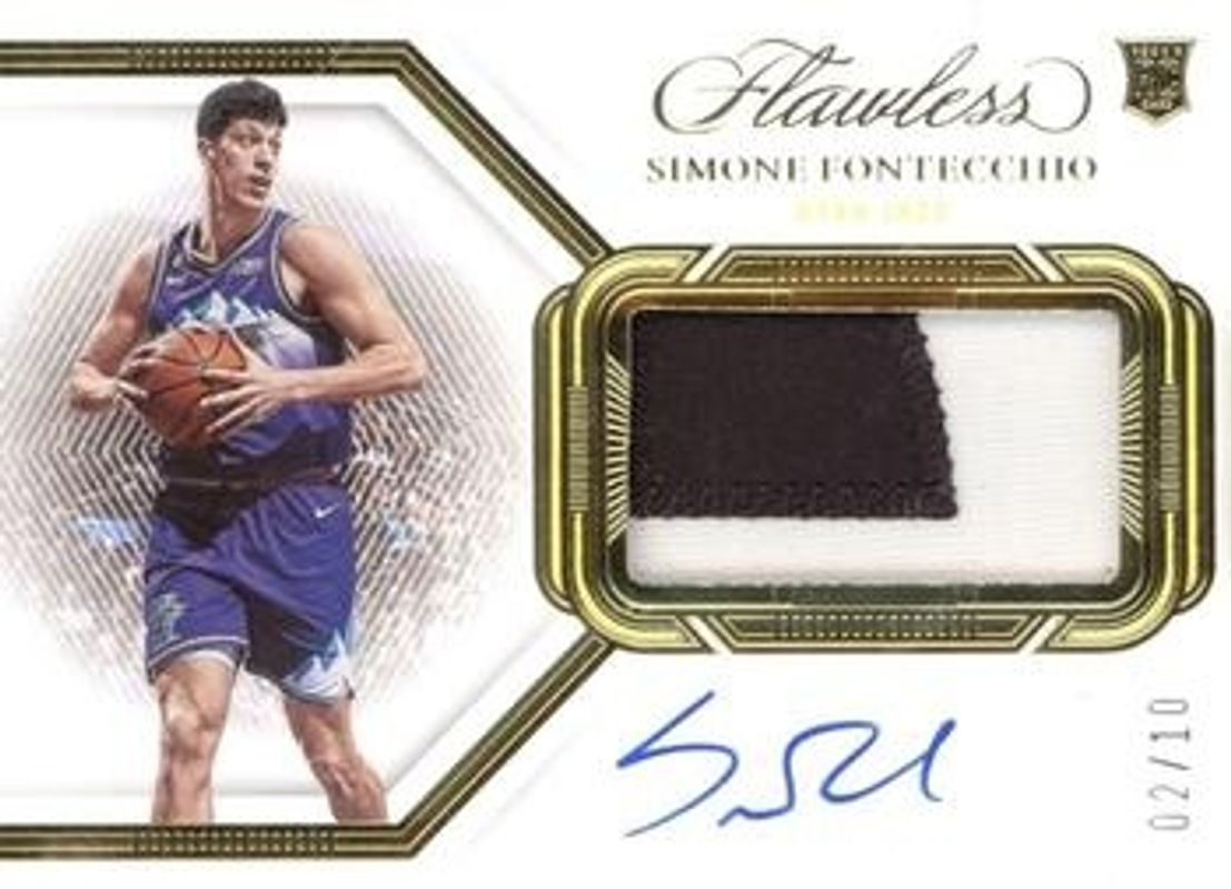 2022 Flawless #HPA-SMF Horizontal Patch Autographs - Gold /10