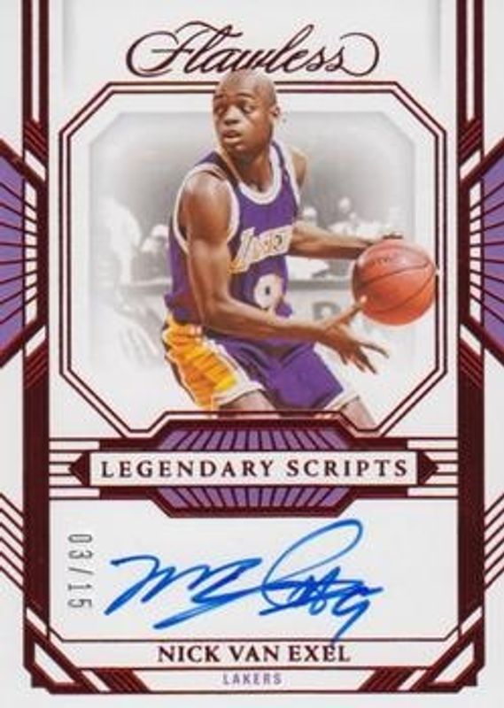 2022 Flawless #LS-NVE Legendary Scripts - Ruby /15