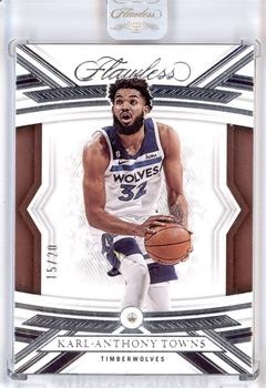 Karl-Anthony Towns 2022 Flawless #56 Base /5 Price Guide - Sports