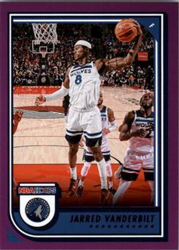 2022 Hoops #198 Purple