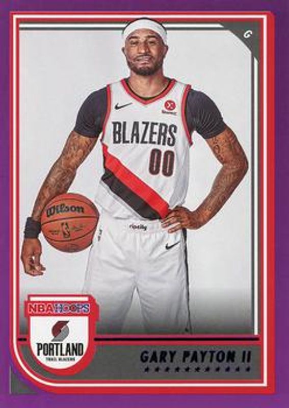 2022 Hoops #211 Purple