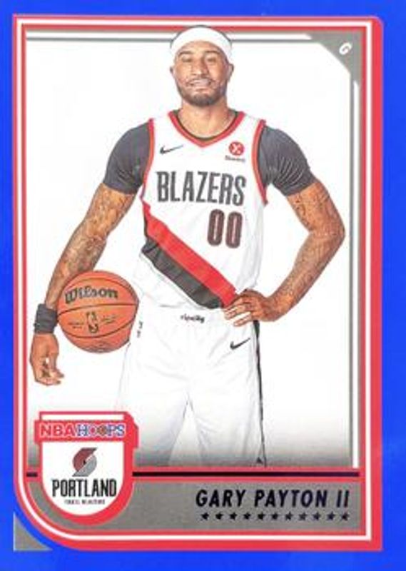 2022 Hoops #211 Blue