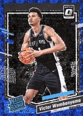 2023 Optic #225 Fast Break Blue /49