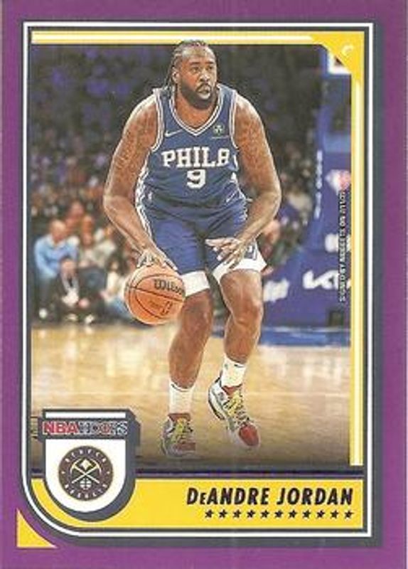 2022 Hoops #35 Purple