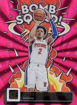 2022 Donruss #9 Bomb Squad - Holo Laser Pink /50