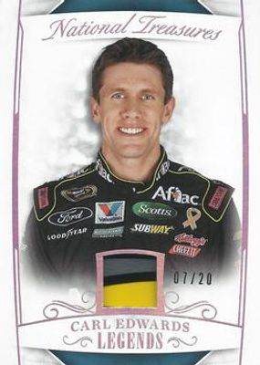 2017 National Treasures NASCAR #22 Century Holo Silver /20