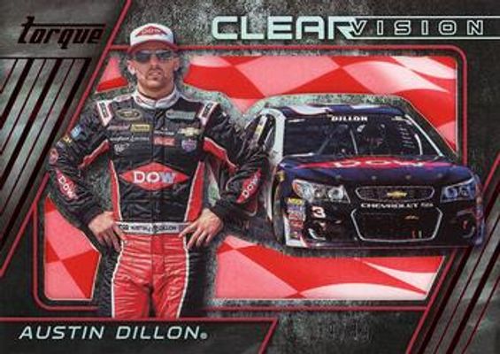 2016 Torque NASCAR #12 Clear Vision Red /49