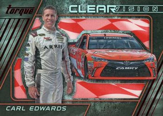 2016 Torque NASCAR #5 Clear Vision Red /49