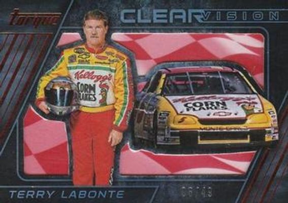 2016 Torque NASCAR #40 Clear Vision Red /49