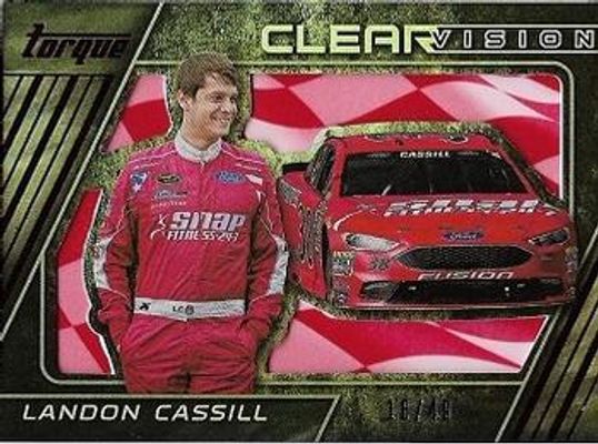 2016 Torque NASCAR #23 Clear Vision Red /49