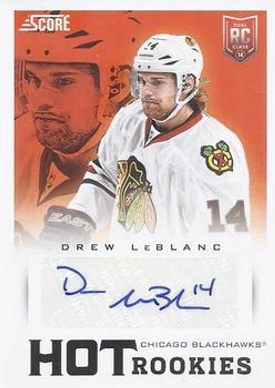 2013 Panini Rookie Anthology #724 2013 Score Update: Hot Rookies Signatures