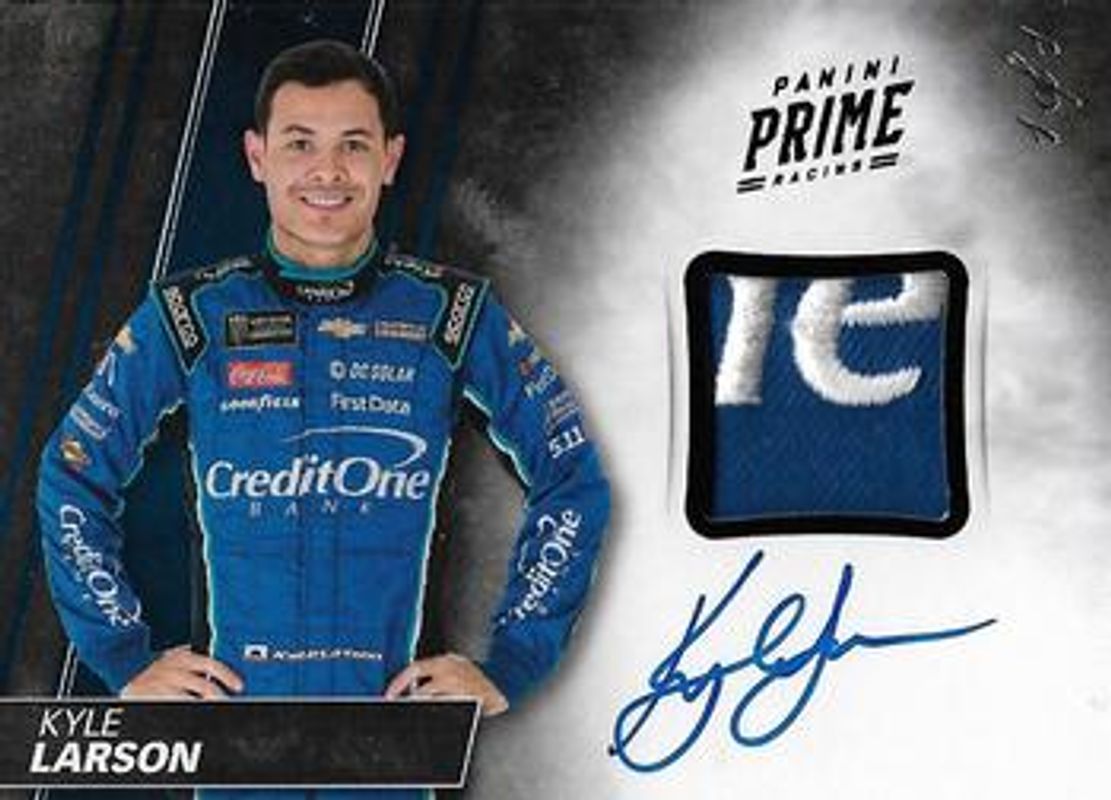 2018 Prime NASCAR #AM-KL Autographs Materials Black /1