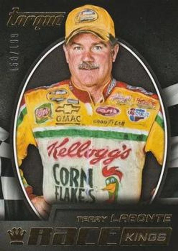 2016 Torque NASCAR #RK4 Race Kings Gold /199