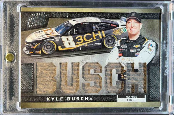 2023 Panini Prime #N-KYB Names Tires /84