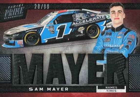 2023 Panini Prime #N-SMA Names Tires /84