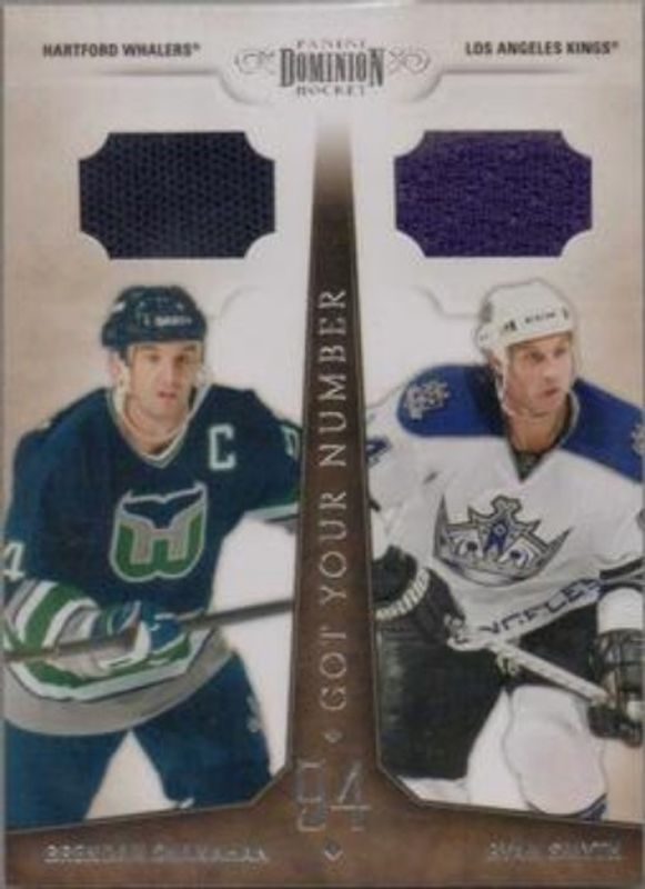 2010 Dominion #7 Got Your Number Dual Jerseys /99
