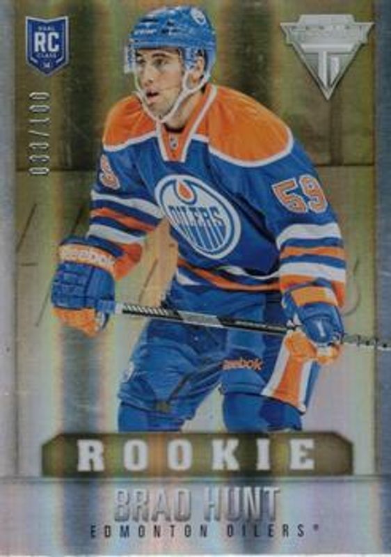 2013 Panini Rookie Anthology #313 Titanium Update Rookie Draft Position /100