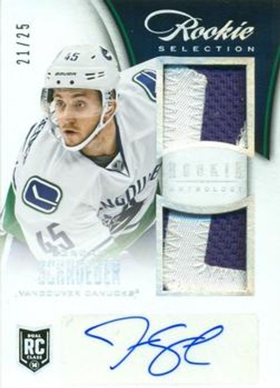 2013 Panini Rookie Anthology #189 Rookie Selection Patch /25