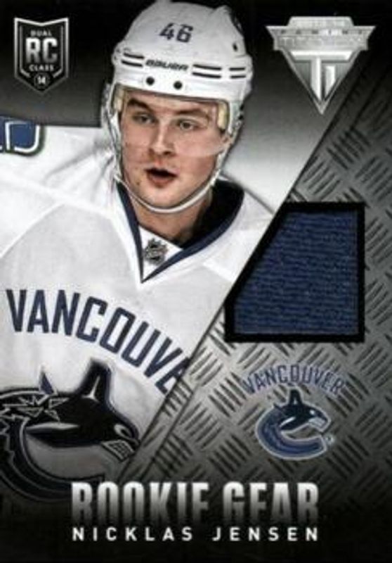 2013 Panini Rookie Anthology #RG-NJ Titanium Update Rookie Gear