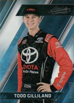 2017 Absolute NASCAR #69 Spectrum Silver /299