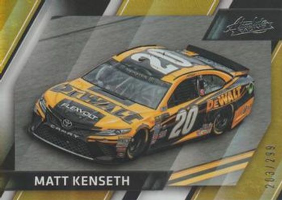 2017 Absolute NASCAR #92 Spectrum Silver /299