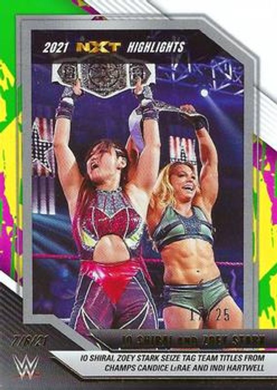 2022 Panini WWE NXT #22 2021 NXT Highlights - 2.0 /25