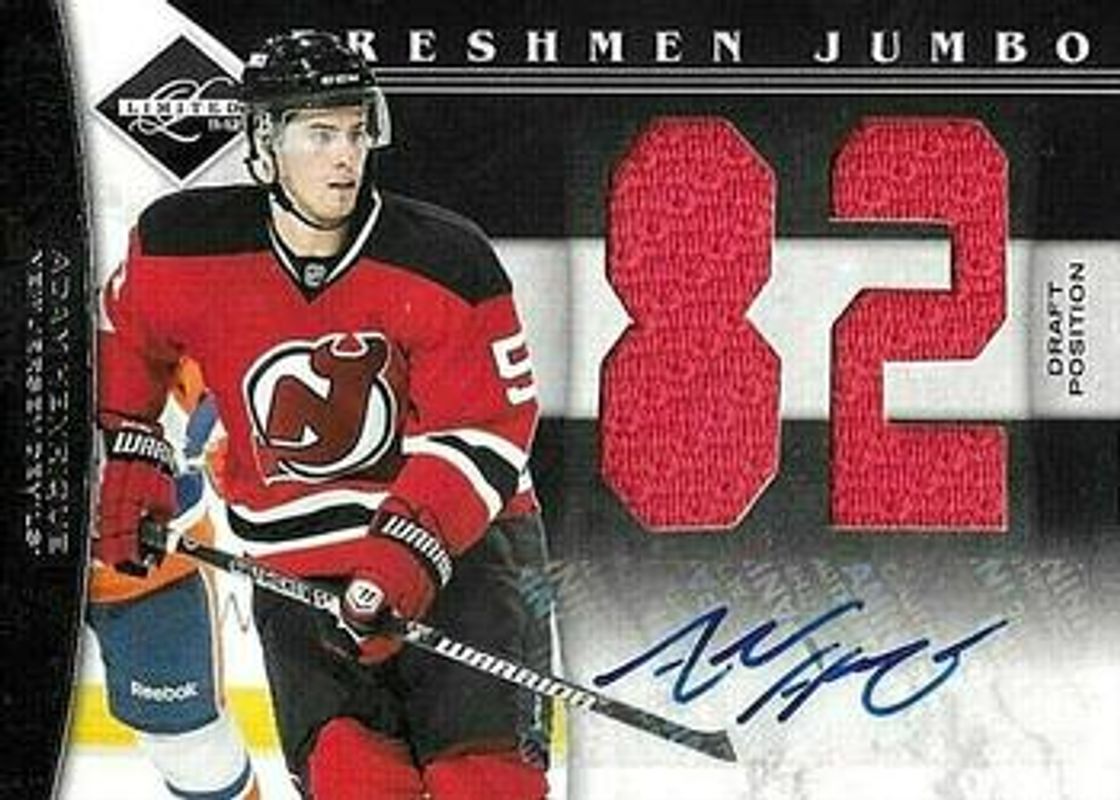 2011 Limited #10 Freshmen Jumbo Materials Draft Position Signatures /25