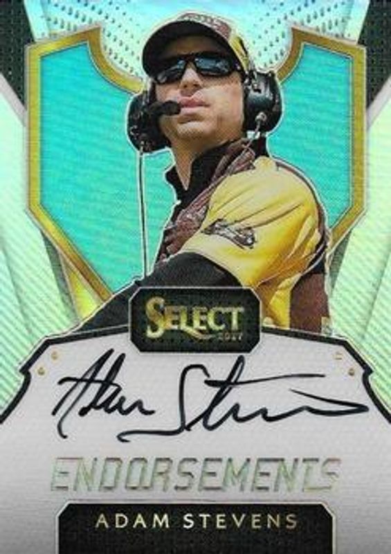 2017 Select NASCAR #E-AS Endorsements