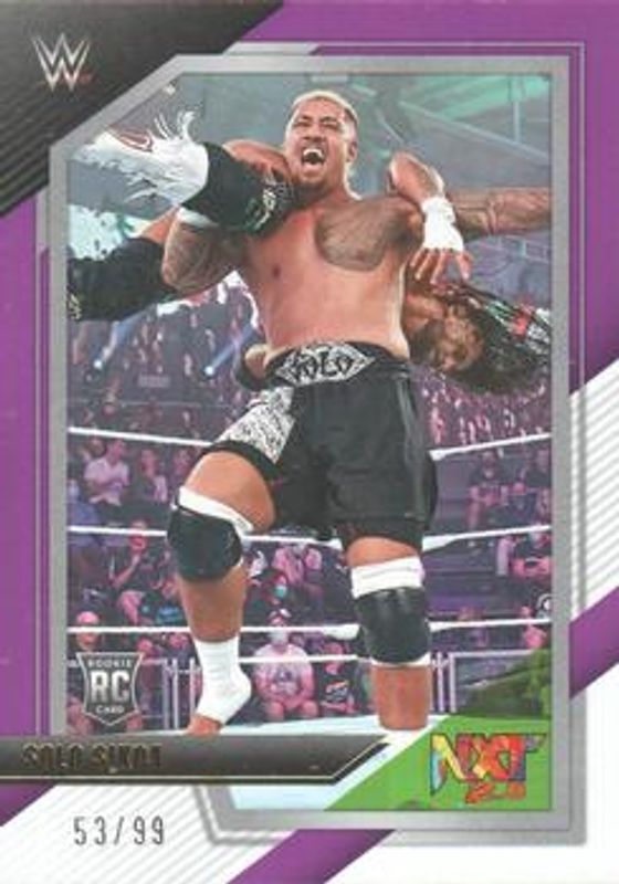 2022 Panini WWE NXT #11 Purple /99