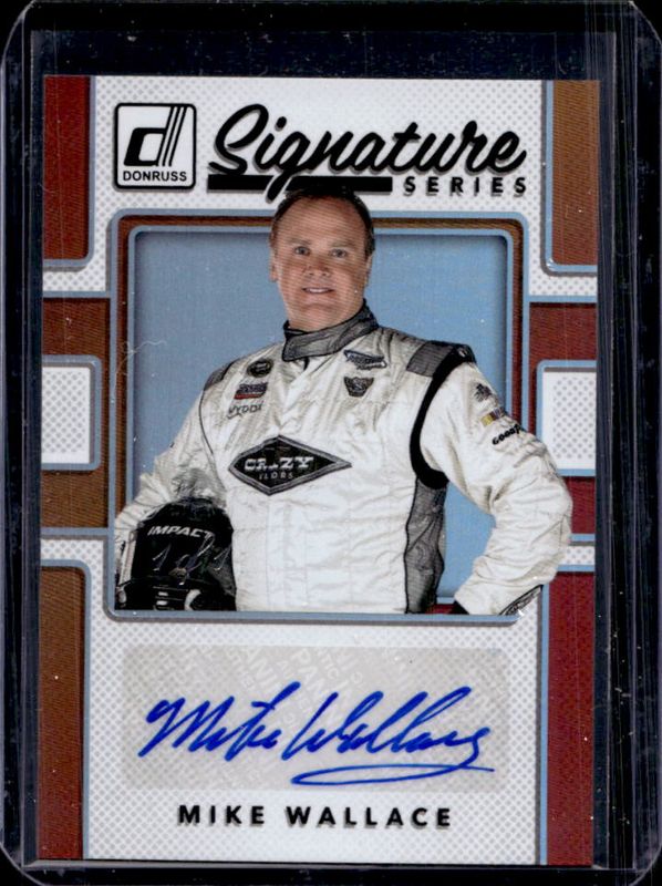 2018 Donruss NASCAR #SS-MW Signatures Series Black /1