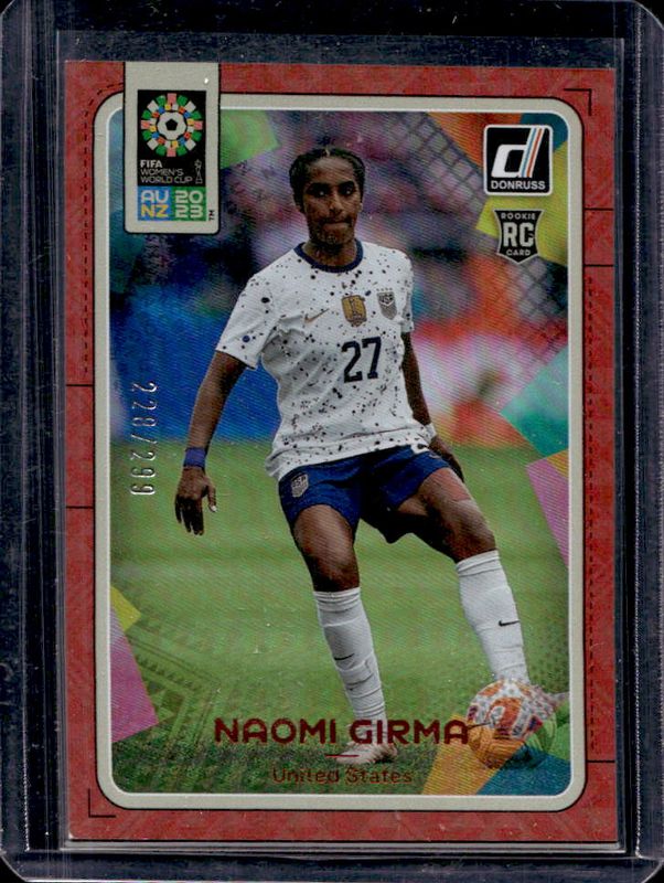 2023 Donruss FIFA Women's World Cup #231 Red /299