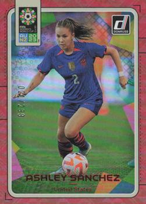 2023 Donruss FIFA Women's World Cup #223 Red /299