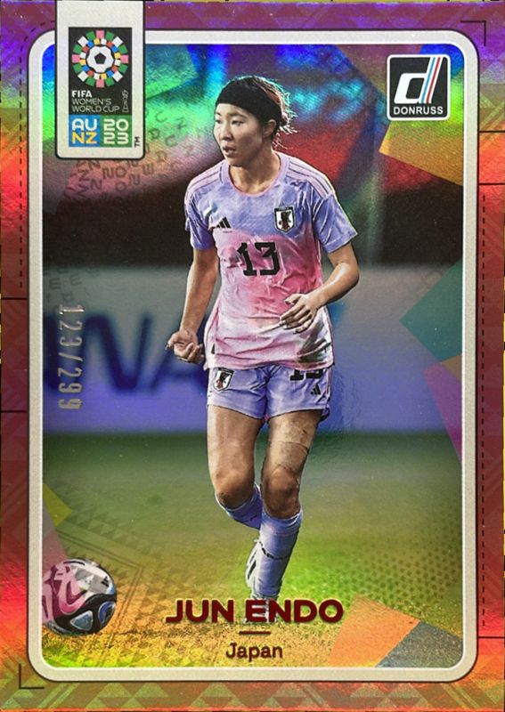 2023 Donruss FIFA Women's World Cup #94 Red /299