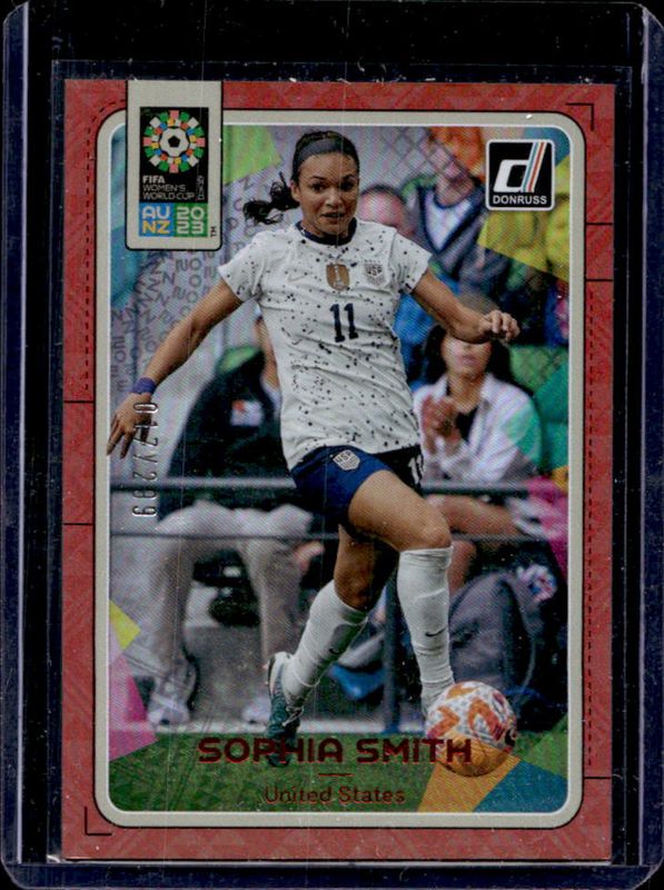 2023 Donruss FIFA Women's World Cup #232 Red /299